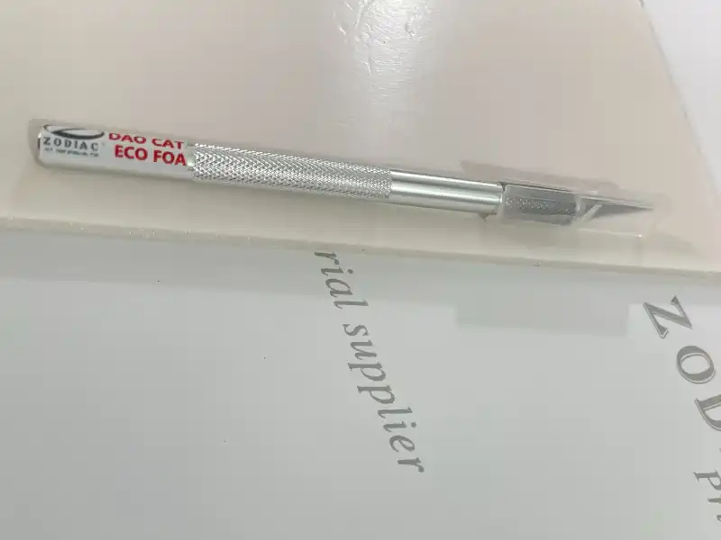 dao cắt tấm xốp formex