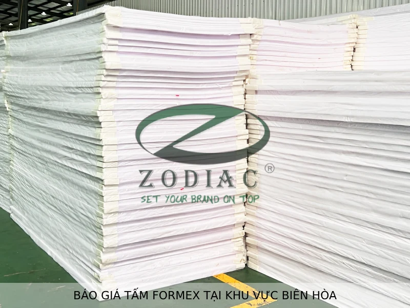 Báo giá tấm formex tại khu vực Biên Hòa