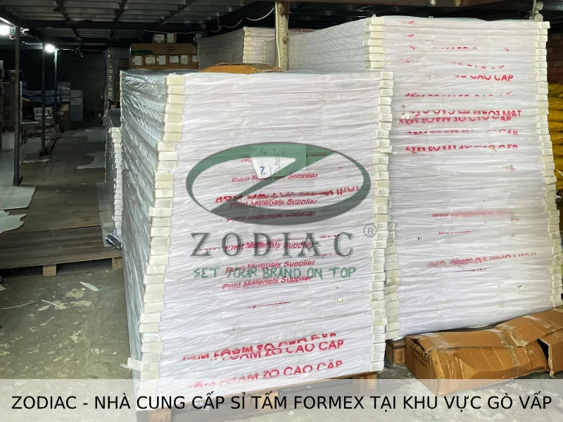 ZODIAC - Nhà cung cấp sỉ tấm formex tại Gò Vấp