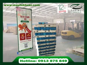 standee cuốn nhôm cao cấp tại zodiac