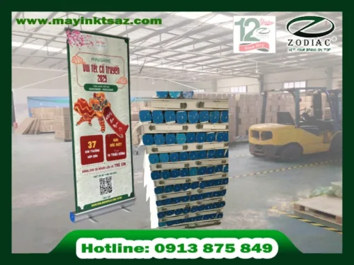 Standee Cuốn Nhôm Cao Cấp
