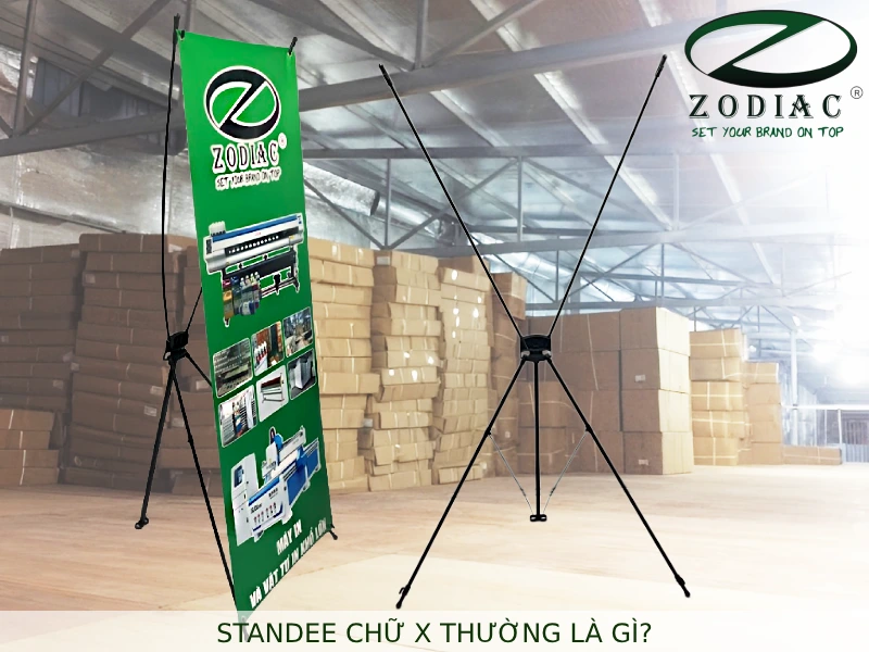Standee chữ X thường là gì