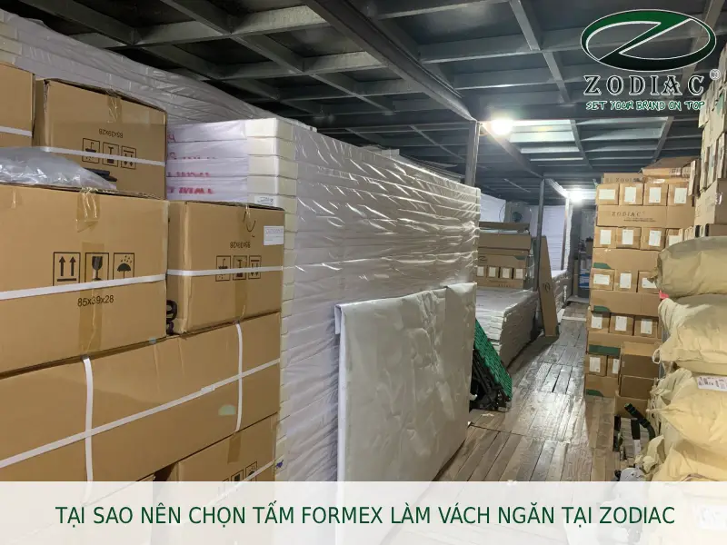 Tại sao nên chọn tấm formex làm vách ngăn tại ZODIAC