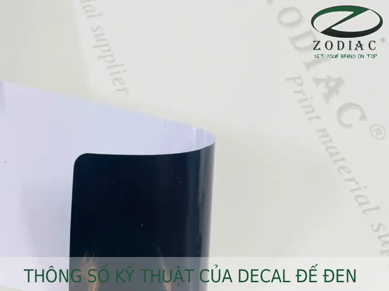 Decal đế đen giá sỉ tại TP.HCM