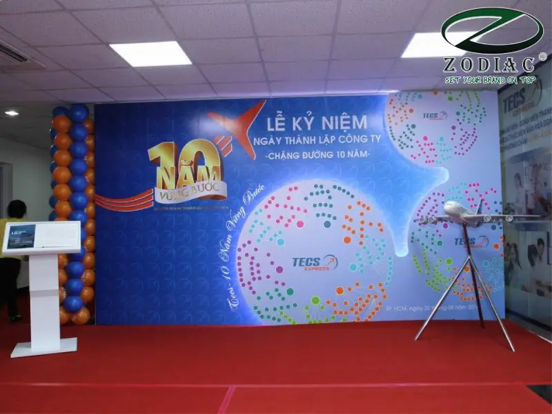 Backdrop hiflex tại ZODIAC