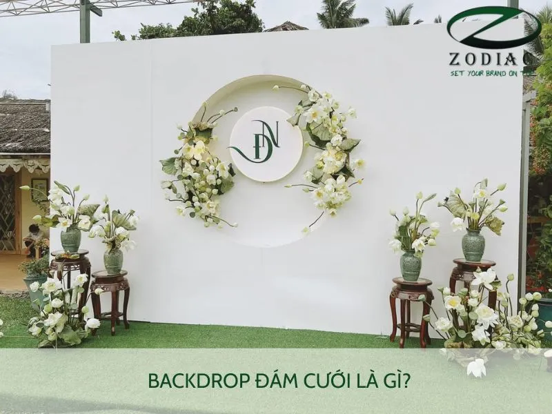 Backdrop đám cưới là gì