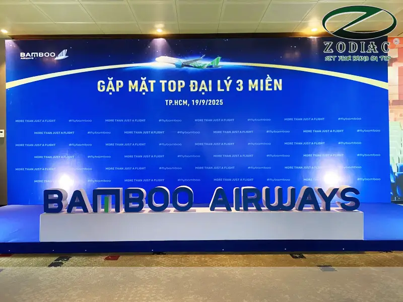 Backdrop sự kiện tại ZODIAC