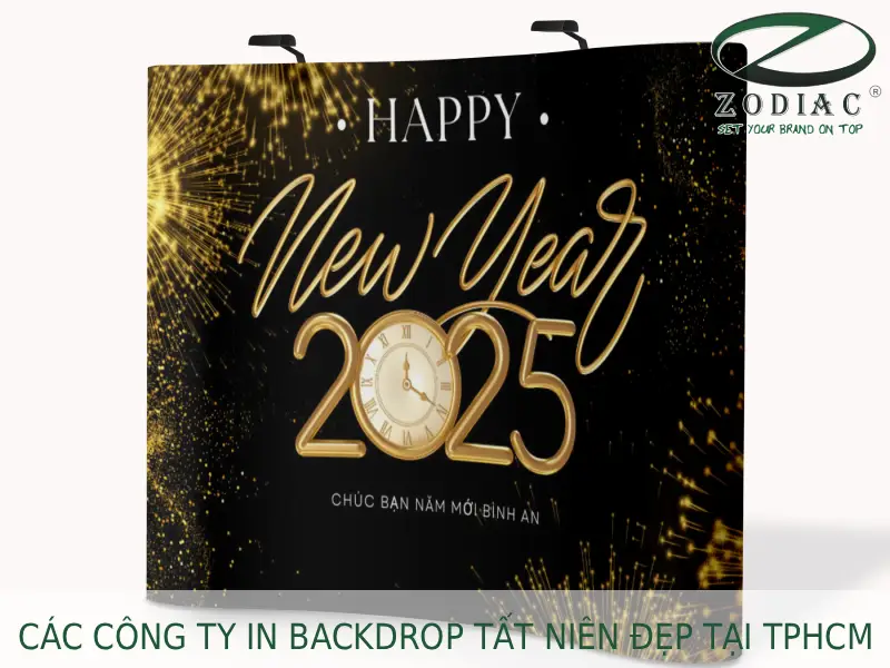 Các công ty in backdrop tất niên đẹp tại TPHCM