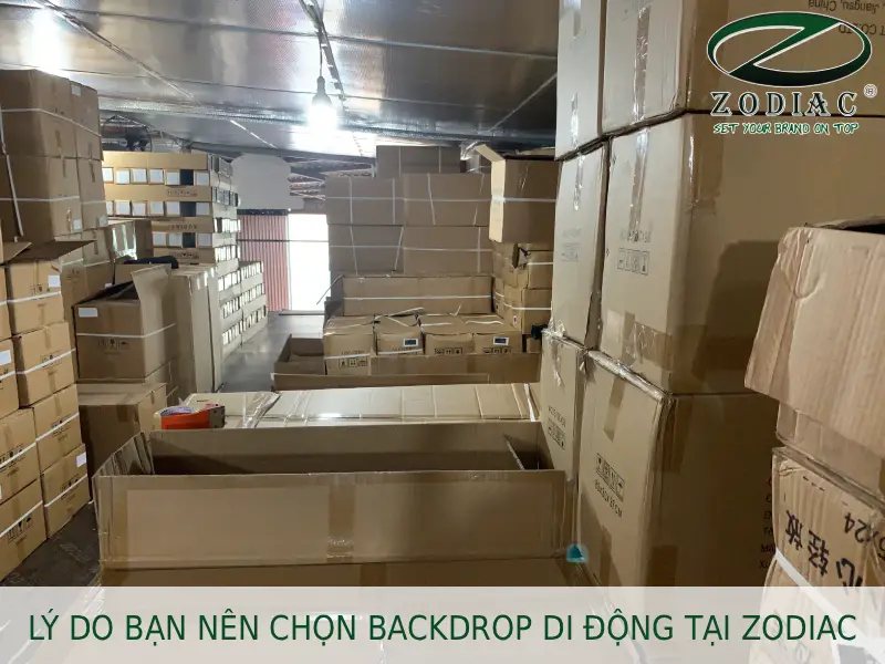 Lý do bạn nên chọn backdrop di động tại ZODIAC