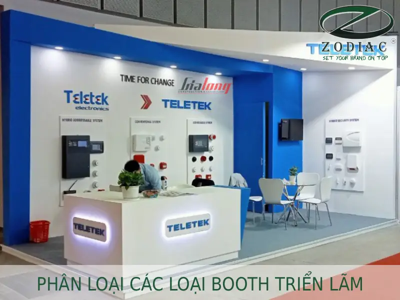 Phân loại các loại booth triển lãm