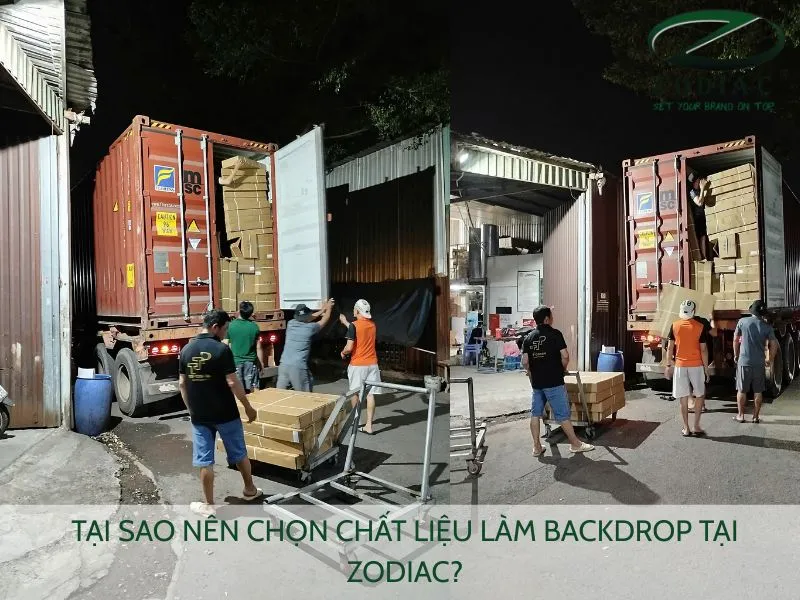 Tại sao nên chọn chất liệu làm backdrop tại ZODIAC