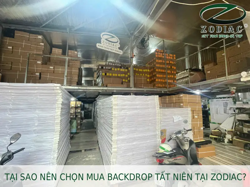 Tại sao nên chọn mua backdrop tất niên tại ZODIAC