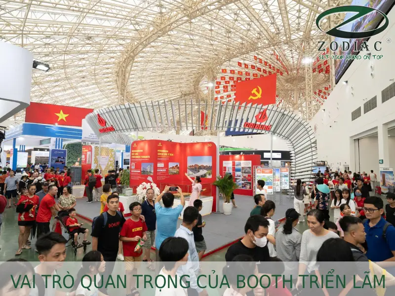 Vai trò quan trọng của booth triển lãm