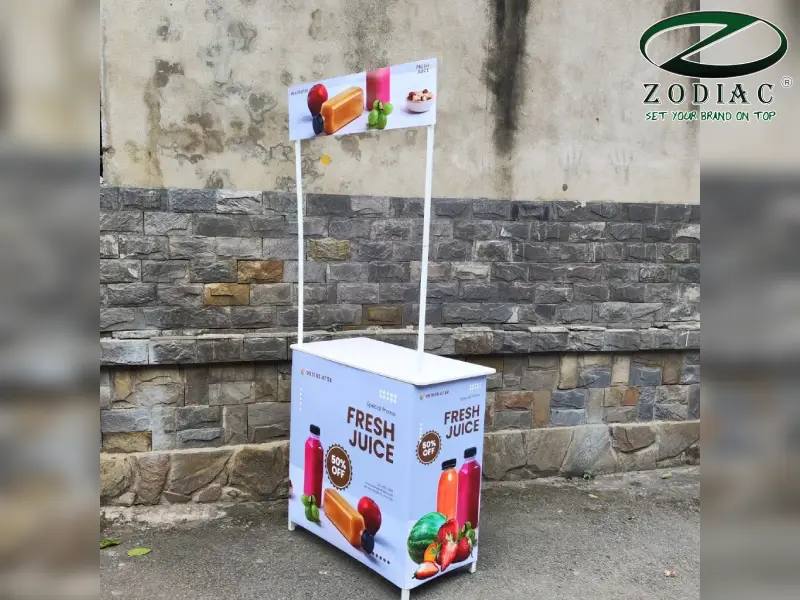 Booth trưng bày nhựa tiêu chuẩn tại ZODIAC