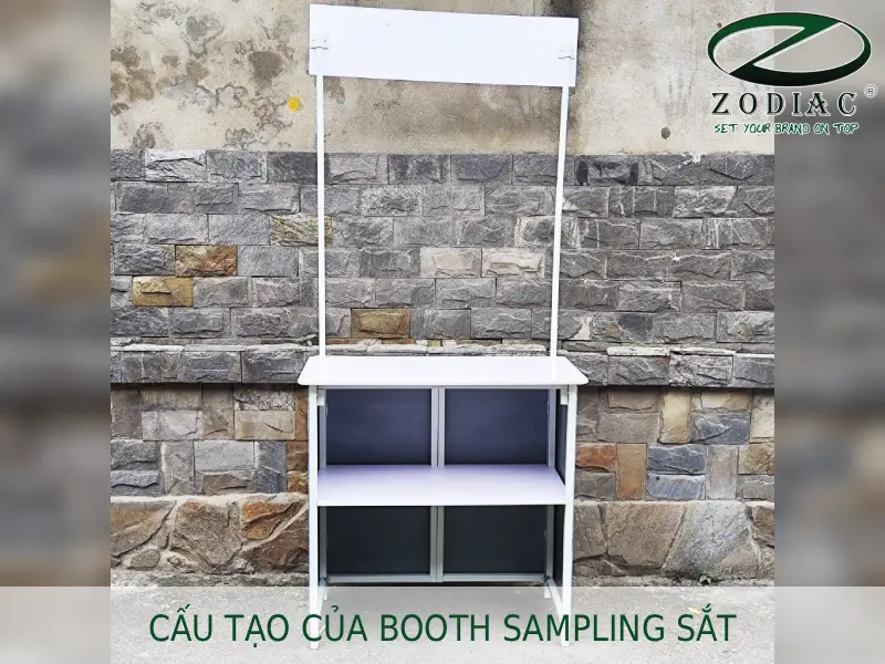 Cấu tạo của booth sampling sắt tại ZODIAC