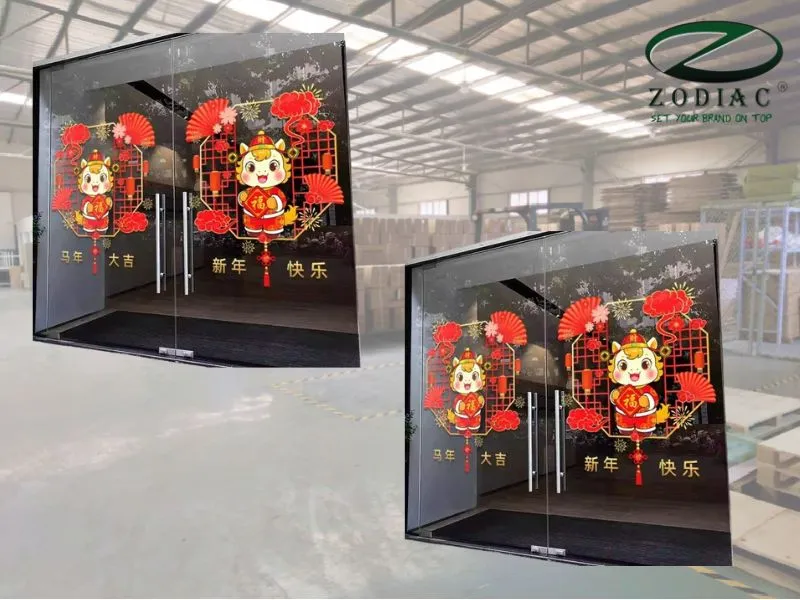 Decal trang trí Tết in ấn tại tphcm