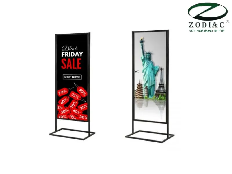 standee chân sắt chương trình ưu đãi
