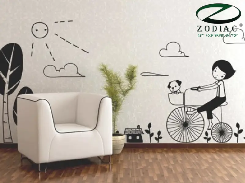 Các mẫu decal dán tường đẹp tại ZODIAC