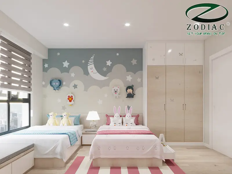 Decal chữ dán tường giá rẻ tại ZODIAC