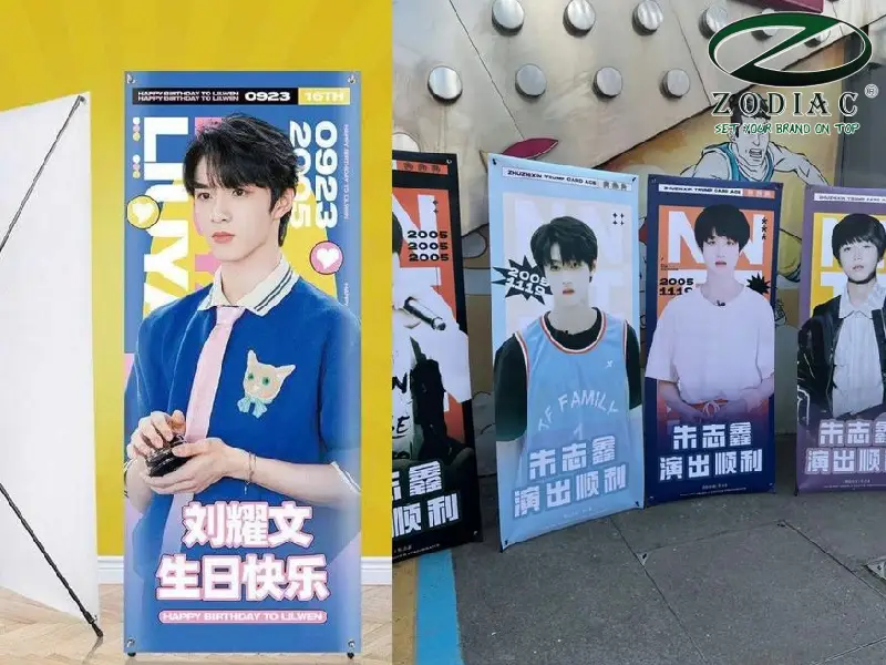 Standee idol tại ZODIAC