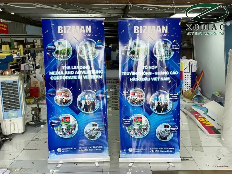 Standee sự kiện tại ZODIAC