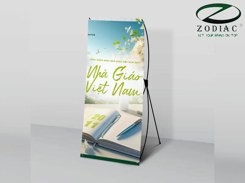 Standee 20_11 phong cách truyền thống tại ZODIAC