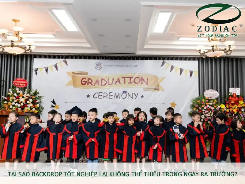 Tại sao backdrop tốt nghiệp lại không thể thiếu trong ngày ra trường tại ZODIAC