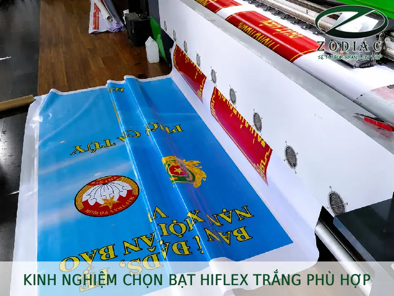 Kinh nghiệm chọn bạt hiflex trắng phù hợp tại ZODIAC