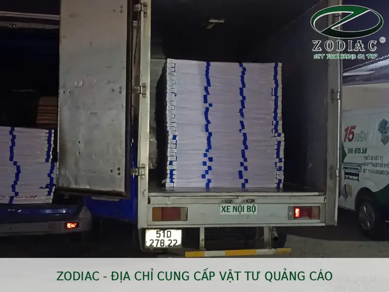 ZODIAC - Địa chỉ cung cấp vật tư quảng cáo tại ZODIAC