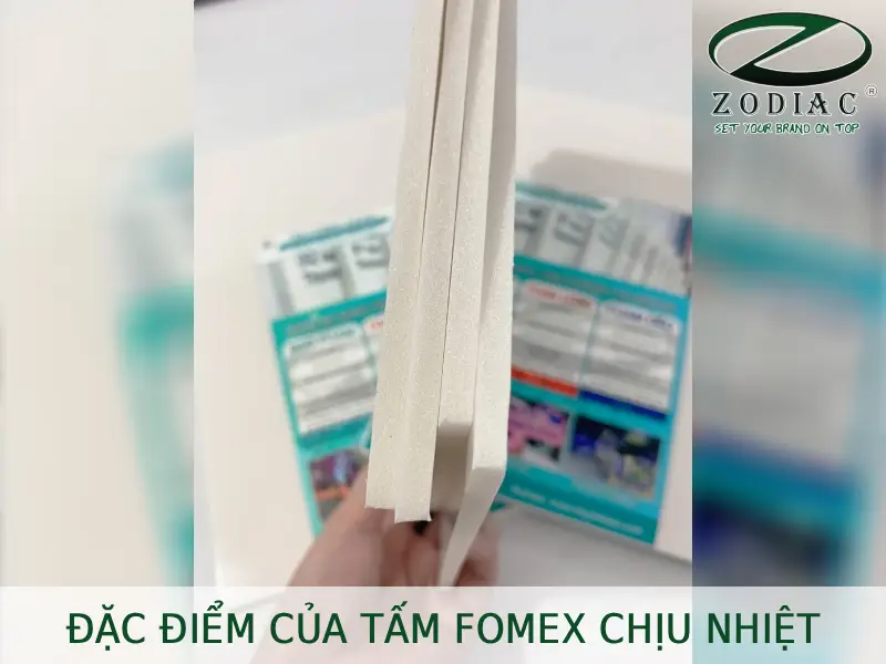 Đặc điểm của tấm fomex chịu nhiệt tại ZODIAC