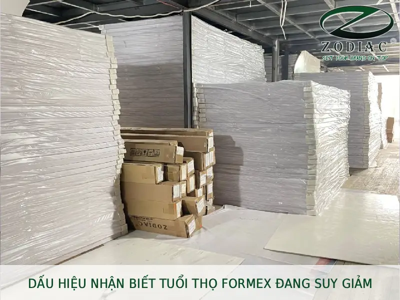 Dấu hiệu nhận biết tuổi thọ formex đang suy giảm tại ZODIAC