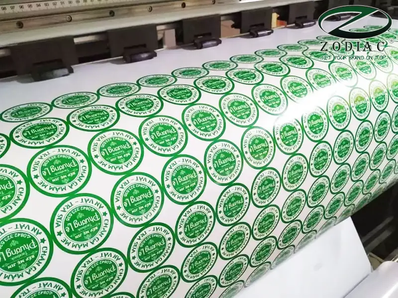 Decal chống nước tại ZODIAC