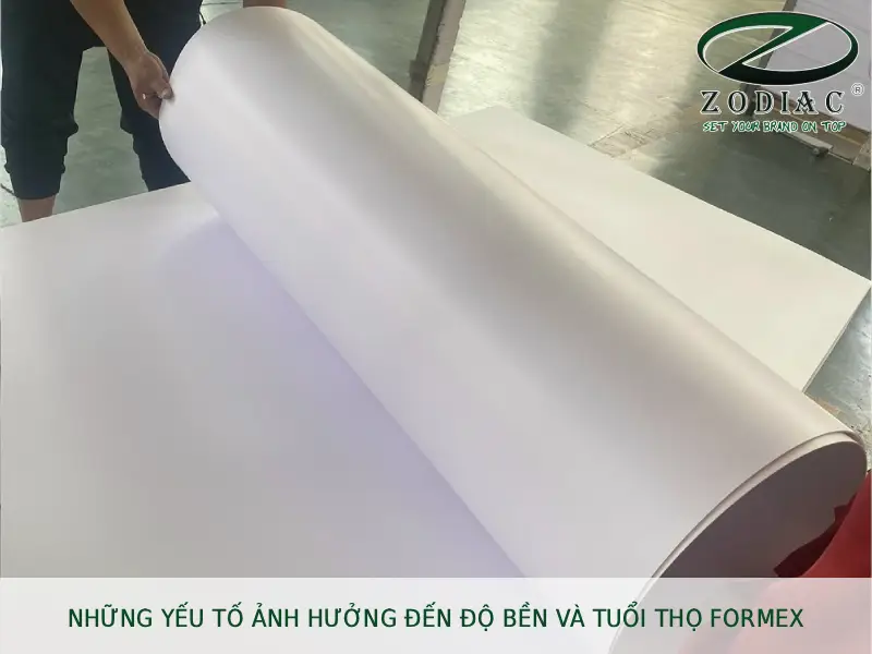 Những yếu tố ảnh hưởng đến độ bền và tuổi thọ formex tại ZODIAC