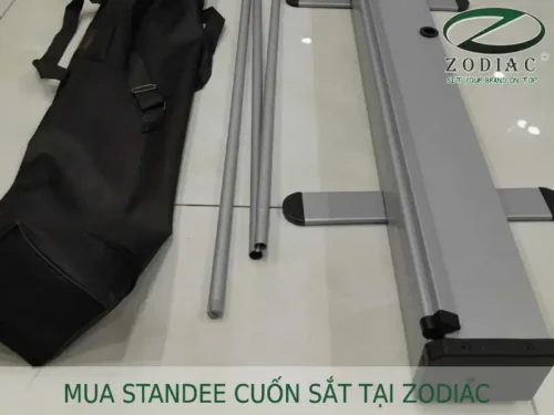 Mua standee cuốn sắt tại Zodiac