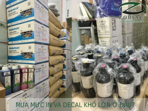 Mua mực in và decal khổ lớn ở đâu