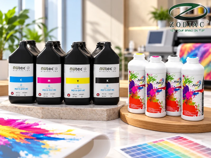 Mực nước, mực dầu hay mực UV